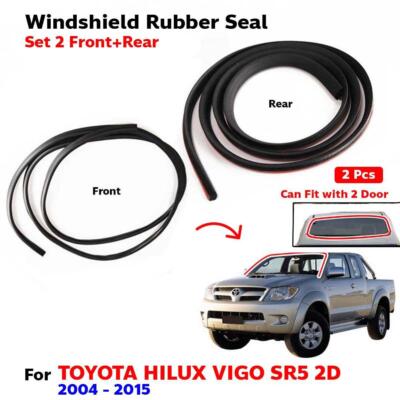 Front Windshield Rubber Seal / Weatherstrip For Toyota T100 XK10 / XK20 SR5 – Direct Fit, Thailand Made
