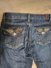 Sky Jeans Women's Skinny Mid Rise Straight Blue Denim Jeans Size 5/6 — photo 3