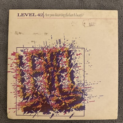 Level 42   Are You Hearing (What I Hear)? - 7'' Vinyl Single 1982 Polydor POSP396