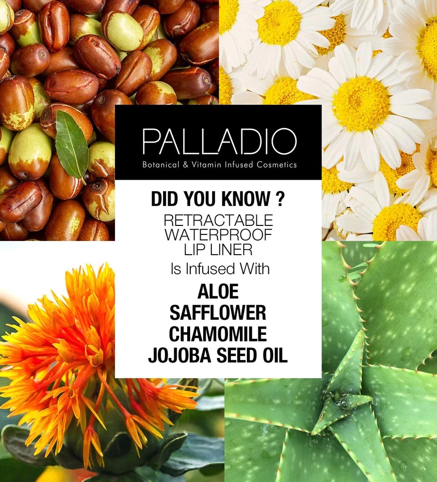 Palladio Retactable Lip Liner - 2-pack, color NAKED PRL01 - Image 4 of 4