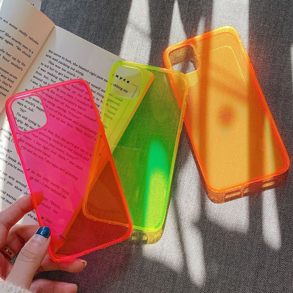 For iPhone 12 Mini 11 Pro Max XS XR X SE2 8 7 Plus Case Candy Color Soft  Cover | eBay