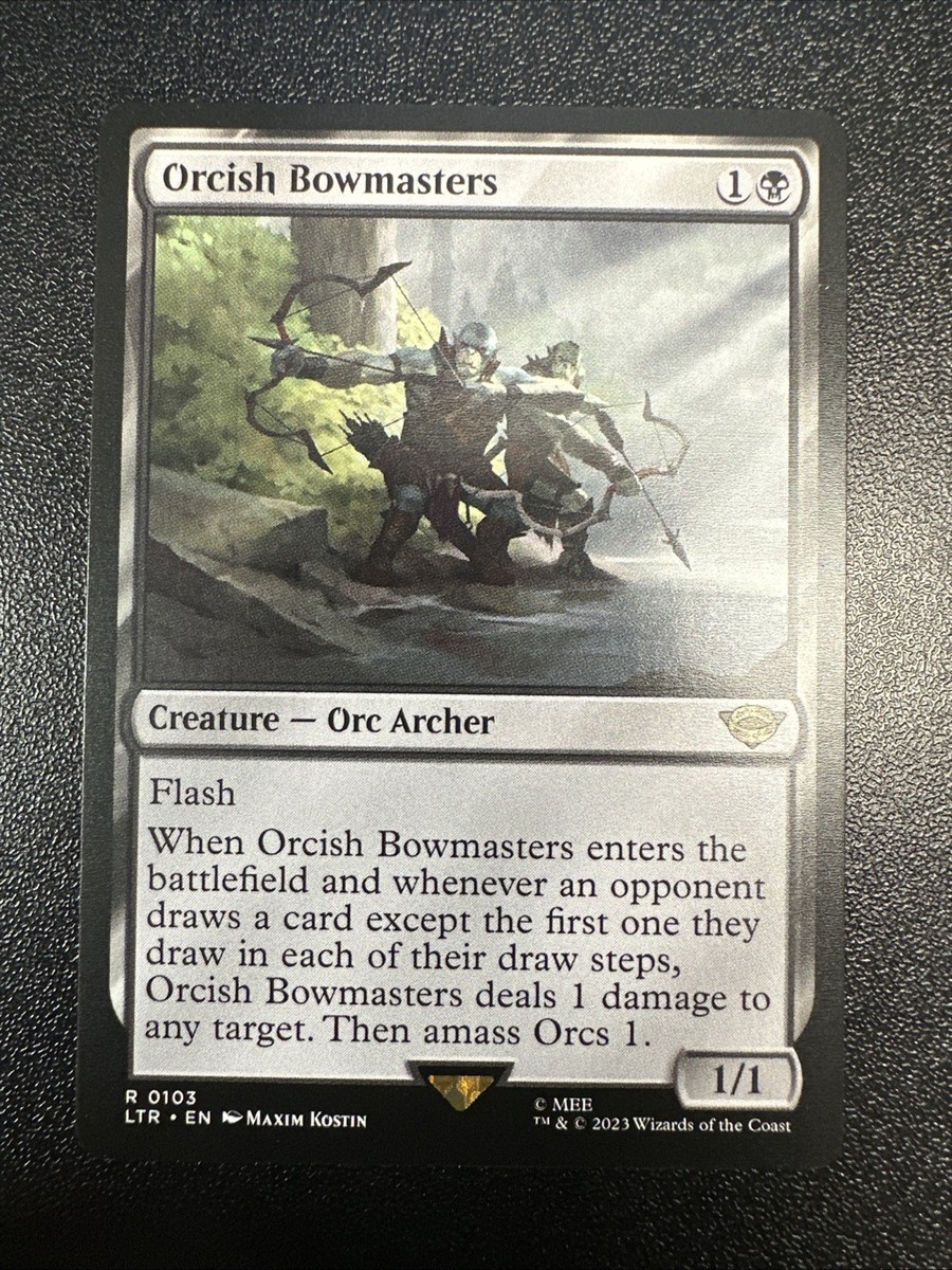 Orcish Bowmasters Universes Beyond: the Lord of the Rings