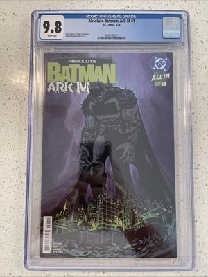 Absolute Batman: Ark-M #1 CGC 9.8 Cover A 1st print