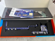 Tekno Scania Midtstol Scania R-serie Topline 6x2 Trekker + 3-as. Semi-dieplader. 1:50 60760