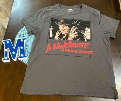 Freddy Krueger Nightmare On Elm Street Shirt Men s T-Shirt, Grey, Size XL