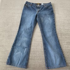 Vintage Todd Oldham Jeans Women 11 Blue Denim 90s Y2K Star Print Low Rise