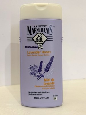 Le Petit Marseillais Lavender Honey Extra Gentle Shower Creme 650mL 21.9oz Italy