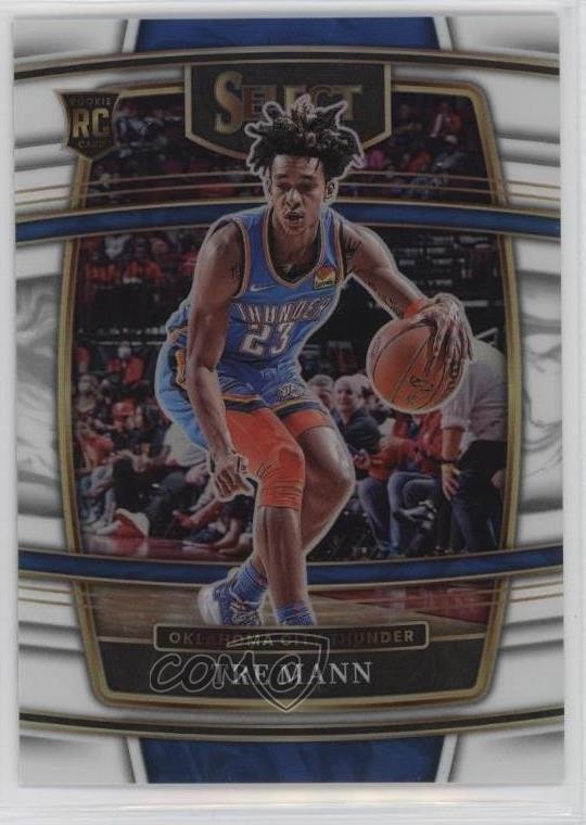 2021-22 Panini Select Concourse White Prizm 90/149 Tre Mann #36 Rookie RC 09so