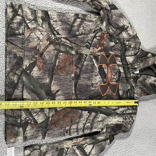 Under Armour Hoodie Realtree Camo Sweatshirt Pullover Hunting Mens Size Medium - Picture 5 of 9