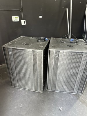 2 DAS Audio EVENT-121A Powered 21 Inch Subwoofers 3200 Watt Peak 1600 Watt RMS