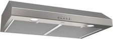 Broan-NuTone BCSQ130SS Three-Speed Glacier Under-Cabinet Range Hood with LED...