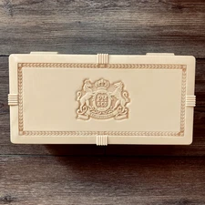 Vintage 30’s P&M Phillip Morris Tobacco Case Veni Vidi Vici Horse Lion Celluloid