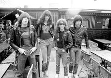 The Ramones Left to right Johnny Ramone Joey Ramone Tommy Ramone D- Old Photo 3