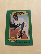 1987 Hygrade Baseball's All-Time Greats - Jackie Robinson