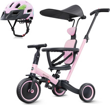 Newyoo TR009 Toddler Tricycle with Helmet, Toddler Bike, Tricycles for 1-3 Year