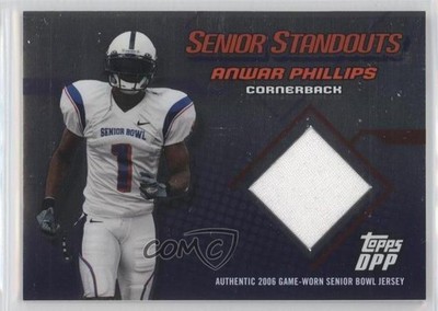 2006 Topps Draft Picks and Prospects (DPP) 7/50 Anwar Phillips Rookie RC 0a1