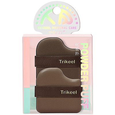 Hydrophile Polyurethan Make-up Puff 2 Stück Set für trockene oder nasse Anwendung