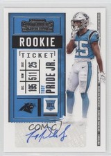 2020 Panini Contenders Rookie Ticket Troy Pride Jr #195 Auto 0s55
