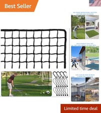 Versatile 10ft-40ft Golf Practice Net - Heavy Duty Multi-Sport Barrier Net