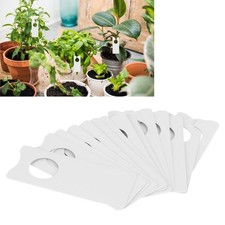 600Pcs Plant Label Waterproof White PVC Flower Hanging Marker Tag For Garde SG