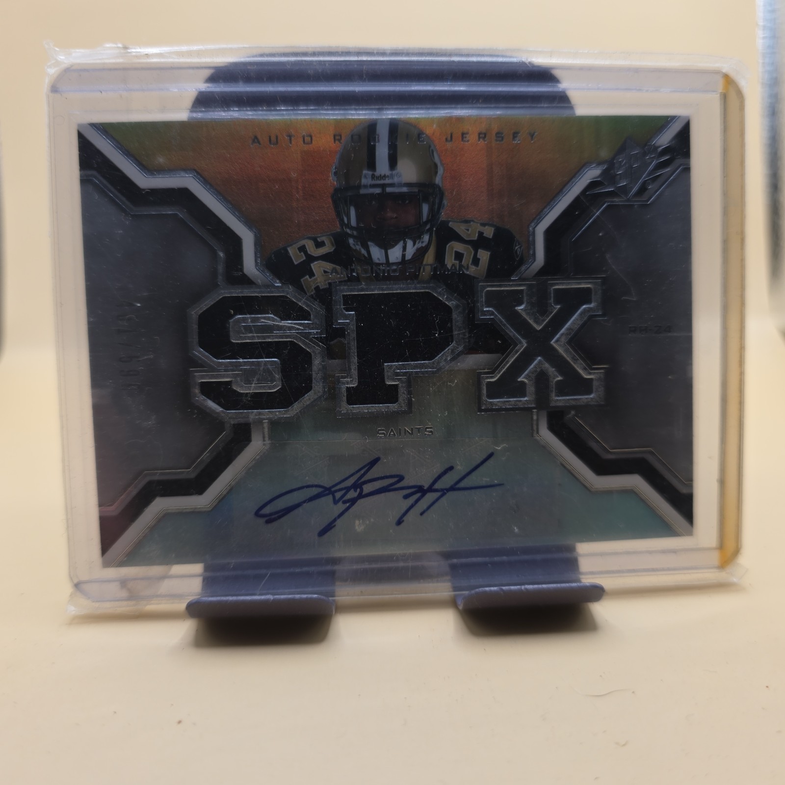 2007 SPx - Auto Rookie Jersey Antonio Pittman #/599 (AU, MEM, RC)!