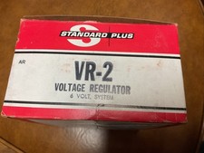 Vr- 2. Or Vr - 21 Voltage Regulator . 6 Volt System. Neg Ground. New Vr- 2. Or Vr - 21 Voltage Regulator . 6 Volt System. Neg Ground. New
