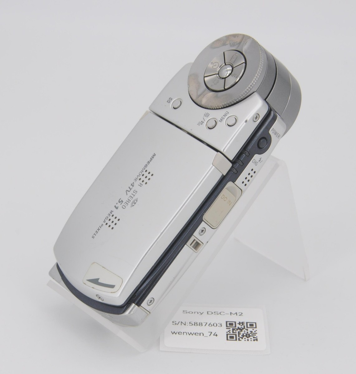 SONY Cyber-Shot DSC-M2 サイバーショット Sony Cyber-shot DSC-M2 5.1MP Digital Camera - Silver for sale