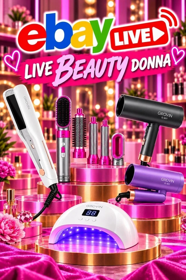 💖 BEAUTY DONNA 💖 Phon, Piastre, Styling 5 in 1  in live