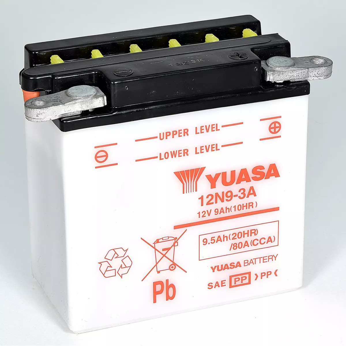 Batterie 12V 9Ah Yuasa 12N9-3A pour scooter et moto vintage