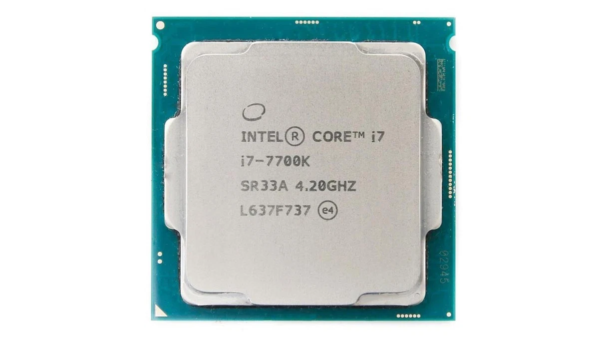 Intel Core i7-7700K Processor Model Computer Processors (CPUs) for