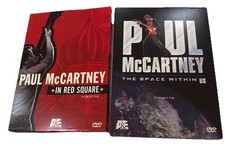 Paul McCartney Live in Red Square DVD + The Space Within Us - Lot of 2 Dvds