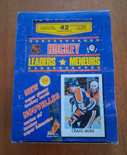 1986-87 O-Pee-Chee Hockey Leaders 48 Pack Box