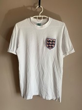 England 1966 Home Football Shirt Retro Score Draw Soccer Jersey Size S #6