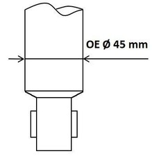 KYB 3418018 Stoßdämpfer hinten für VW