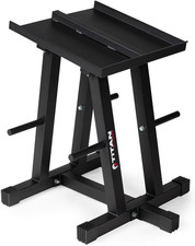Titan Fitness Dumbbell Stand and Plate Tree, 260 LB Capacity, Organize Classic D