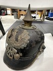 Ww1 Vintage German Pickelaube Spiked Helmet with Liner