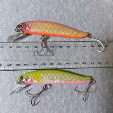 Souls Namusan 11 Fishing Lure Lot of 2 Abalone Pink Back Orange Belly Ayu Pink