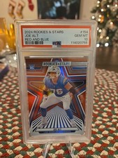 2024 Panini Rookies & Stars Joe Alt Rookie Red & Blue 5/49 Los Angeles Chargers 