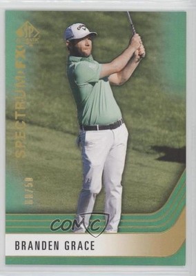 2021 SP Authentic Spectrum FX Achievement Green /50 Branden Grace #S-12 0s1p