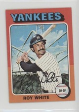 1975 Topps Mini Roy White #375 a5h