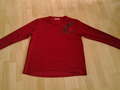 Sweat / pull rouge taille 2XL en très bon état - Photo 1/4