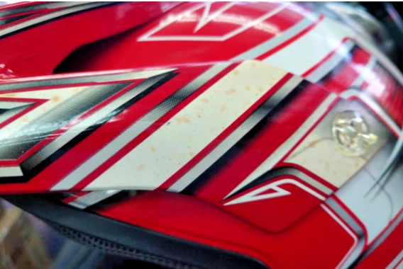 SHOEI VFX-DT PRESTON Off-Road Helmet – Travis Preston AMA SX 2002 Replica – Unus Foto 4 de 4