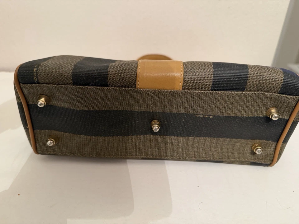 Auténtico bolso de mano Fendi Pequin vintage pequeño Foto 2 de 4