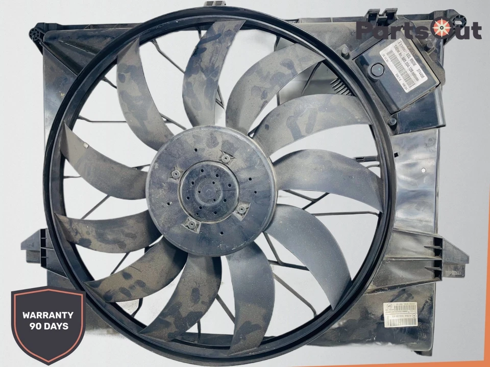 05-14 Mercedes W221 S550 CL63 AMG Motor Radiador Ventilador Conjunto Motor OEM Foto 2 de 4