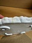 Santa's House Workshop Cobblestone Village Christmas Candle Holder 12" Ceramic — photo 10