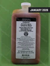 Starbuck Pumpkin Spice Flavoured Sauce