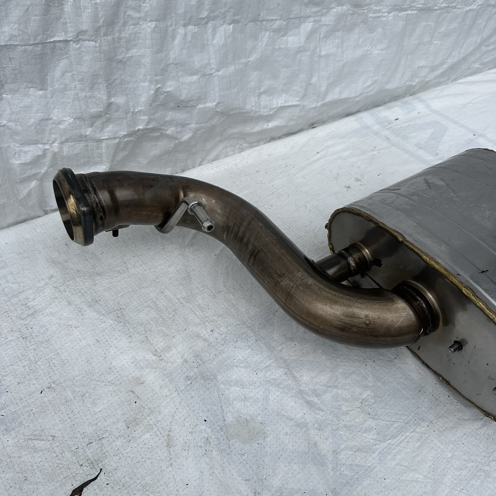Ferrari 599 GTB Right and Left  Muffler Exhaust Silencer P/N#220194/220193 OEM