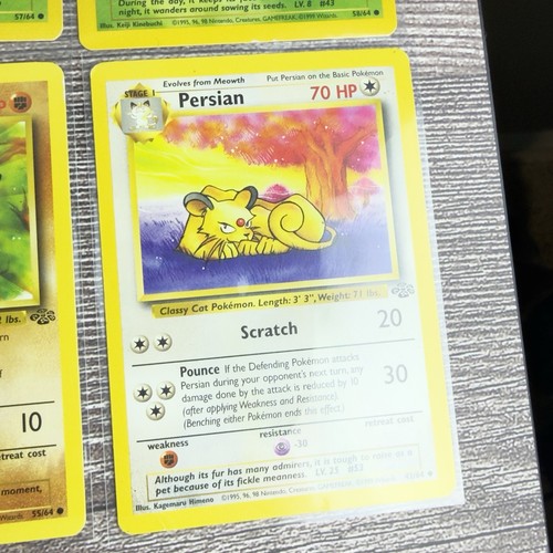 Pokémon Dschungel Set Karten 20 Stück | WOTC 1999 | LP-MP | Vintage - Bild 14 von 21