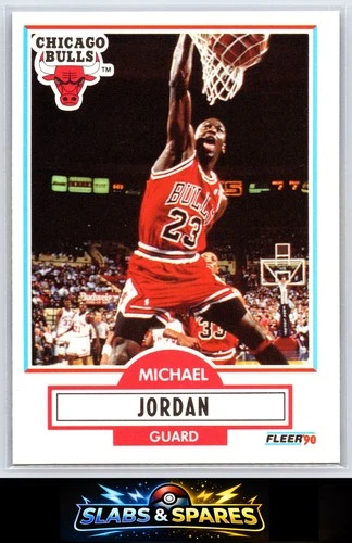 Michael Jordan 1990-91 Fleer #26