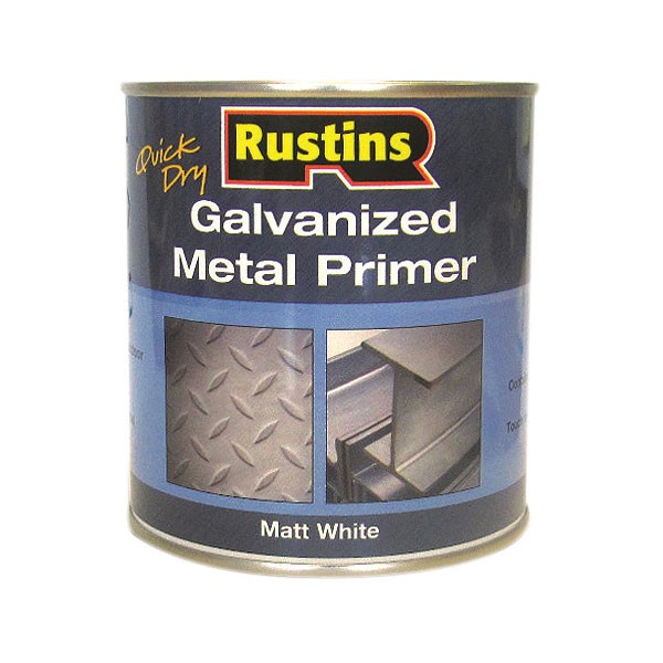 Rustins Quick Dry Galvanized Metal Primer 500ml